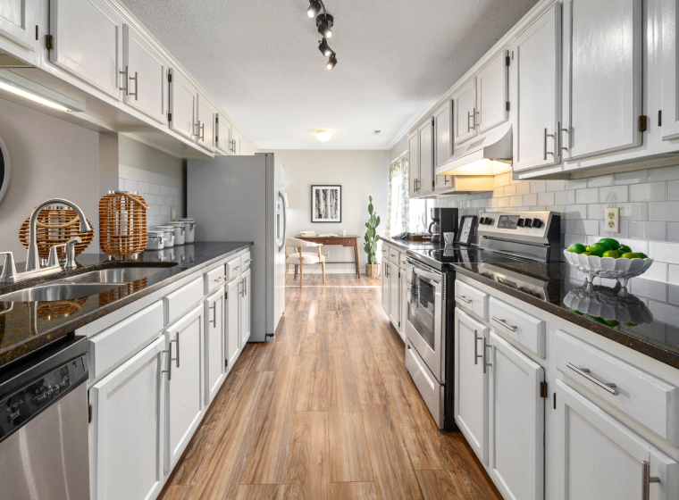 modern kitchen of residential house 1